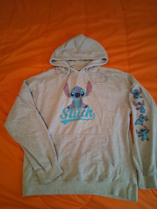Disney Tops - Disney Lilo & Stitch Hoodie Womens XL Pullover Sweatshirt Hoodie